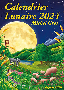Calendrier Lunaire 2024 (Edicin en Francs) 