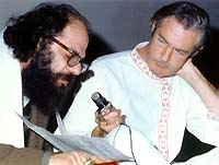 Allan Ginsberg y Leary
