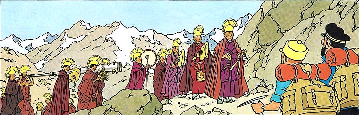 Imagen del libro Tintín en el Tíbet