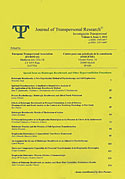 <b>Revista de Investigación Transpersonal (Volumen 6/1, 2014) (Especial Respiración Holotrópica). </b>Journal of Transpersonal Research (Volume 6/1, 2014)
