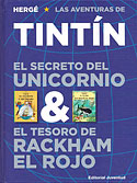 El Secreto del Unicornio + el Tesoro de Rackham el Rojo (Los 2 Libros en un Solo Volumen)